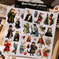Christmas Animals Transfer Sticker