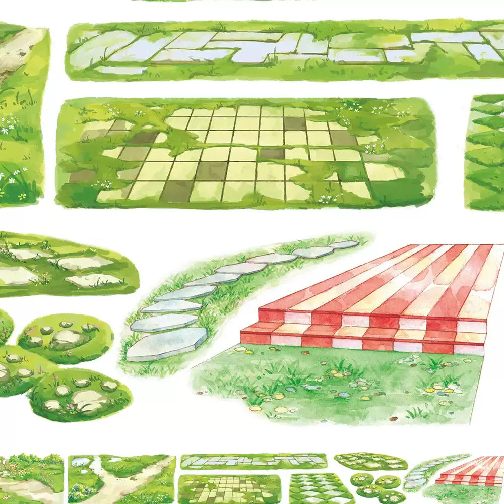 Garden Theme One Cycle PET Tape