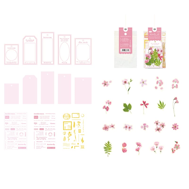 Floral  Scrapbook Kit