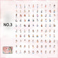 100PCS Character-Themed Stickers