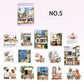 Tipsy bar PET sticker – cozy night out theme for scrapbooks