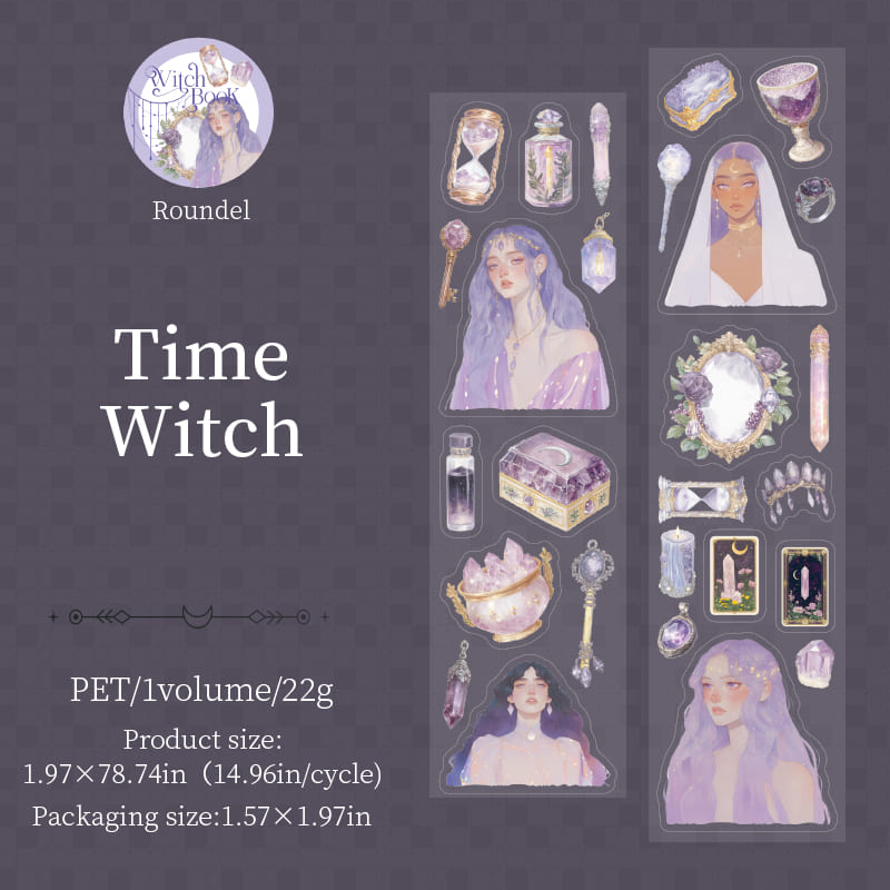 Witch Energy Illustrated Series PET Tape