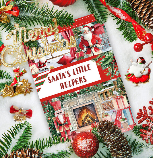 Christmas-Themed Sticker Book