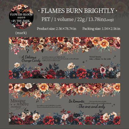Dark Bloom Series PET Tape