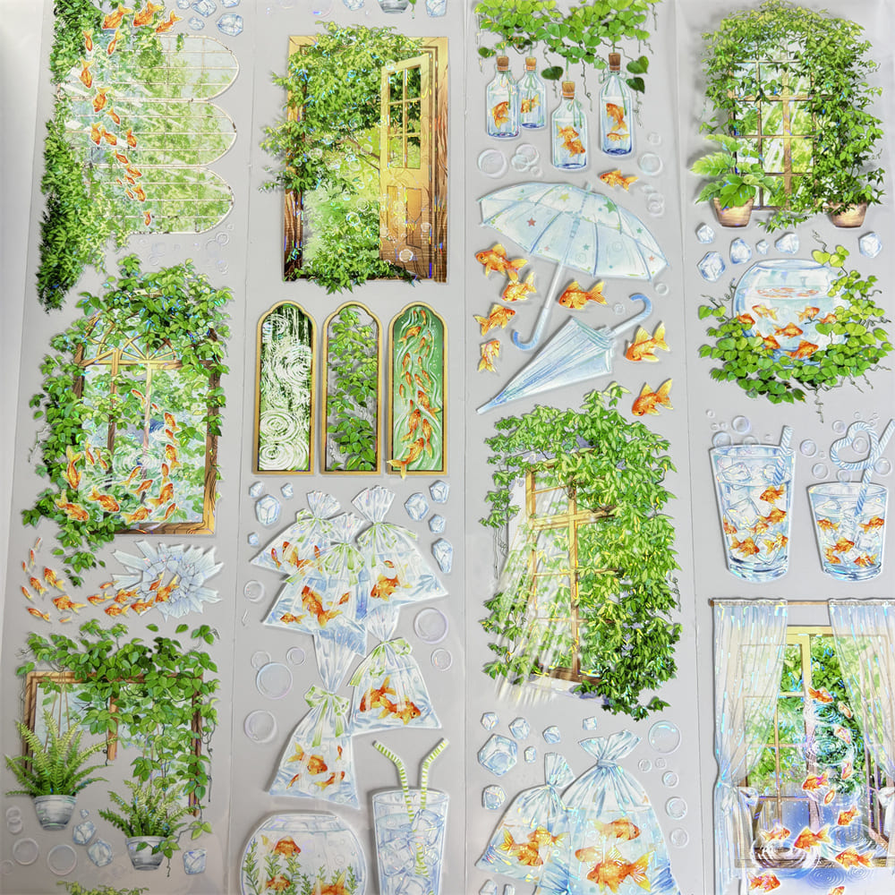 Goldfish by the Window One Cycle  PET Tape