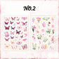 Florals & Butterflies PET Sticker Pack