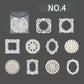 Vintage Lace Border Stickers