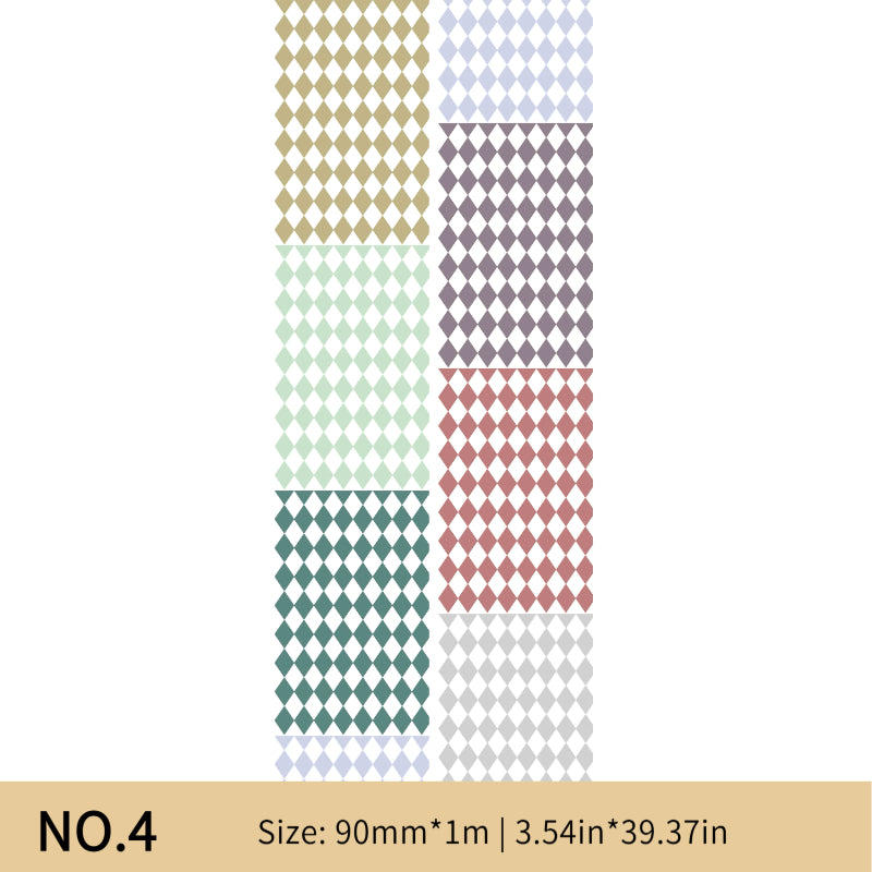 Diamond Grid Pattern One Cycle PET Tape