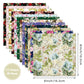 48PCS Floral Pattern Scrapbook Paper