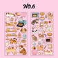 Daily Cute Stickers - for Journal Decoration