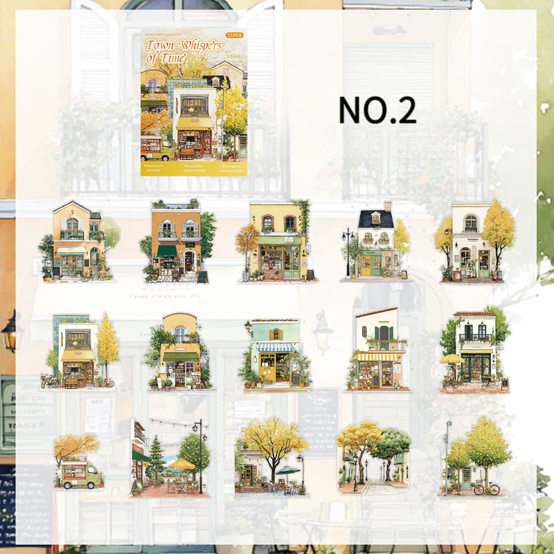 Vintage House Theme Stickers