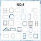 Label Border Sticker Pack