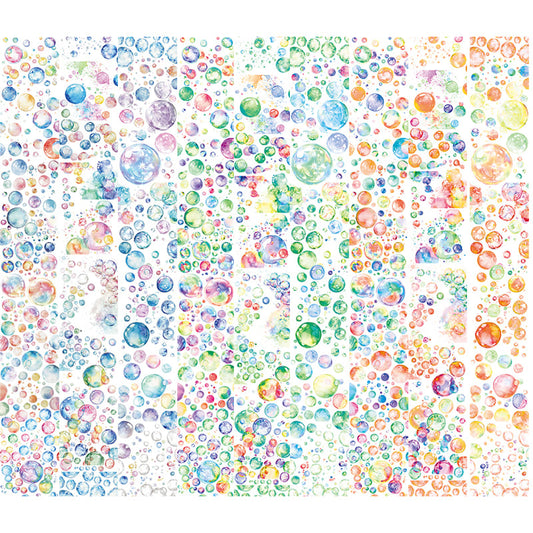 Watercolor Bubble Gradient One Cycle PET Tape
