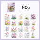 40pcs Floral Theme Sticker