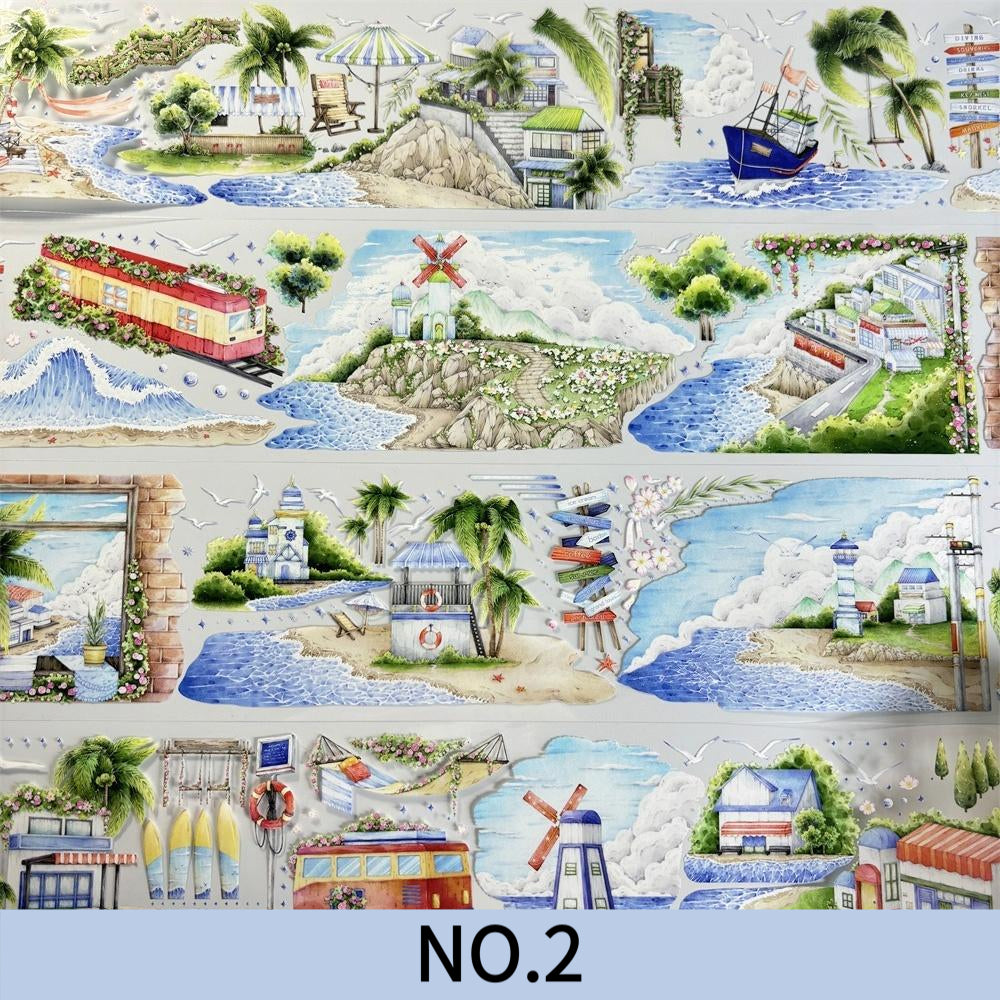 Seaside Collection PET Tape(One Cycle)