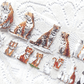 Cute Animal Theme One Cycle PET Tape
