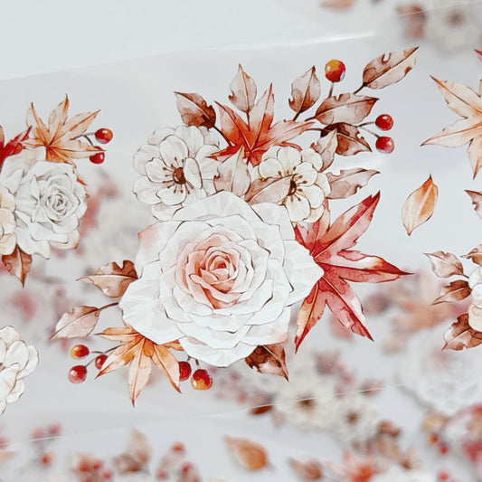 Autumn Maple Leaf PET /Washi Tape