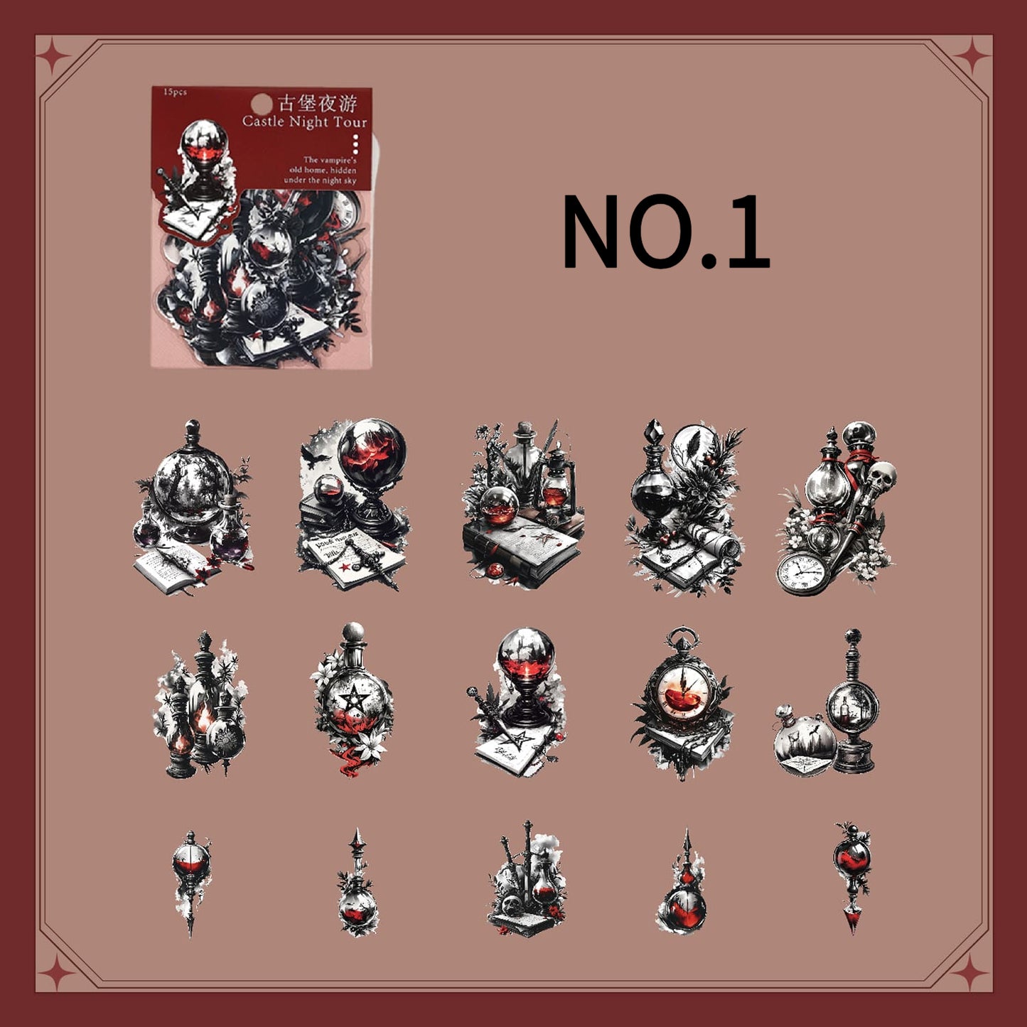 Castle Theme Stickers