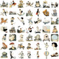 50PCS Childlike Comic Sticker Pack