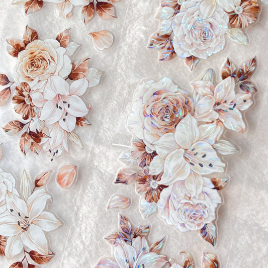 Fall Floral  Die-Cut  PET Tape