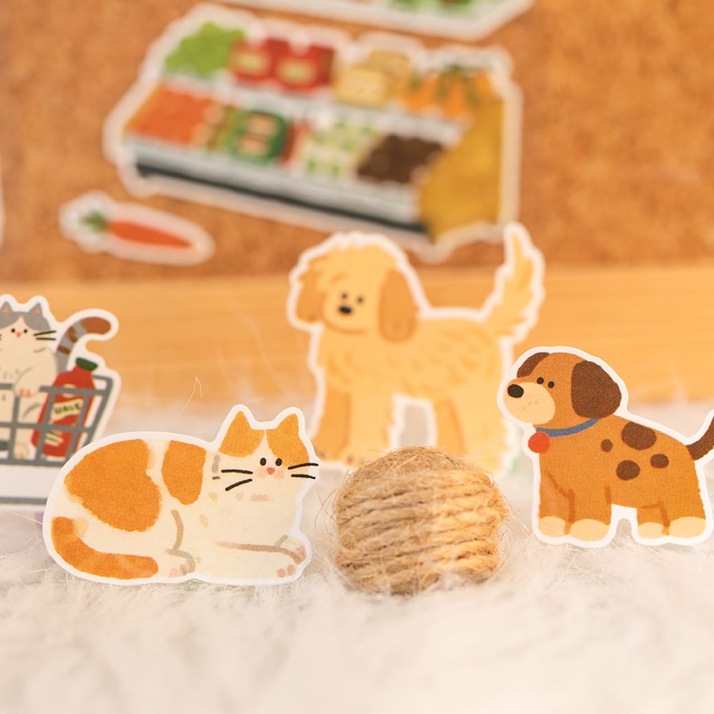 Daily Cute Stickers - for Journal Decoration