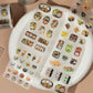 Convenience Store Series Retro PET Die-Cut Tape