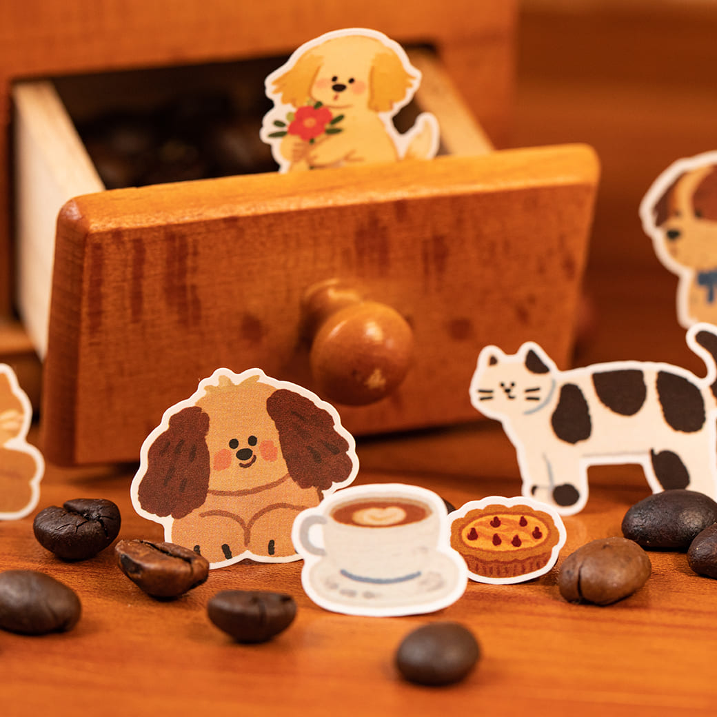 Daily Cute Stickers - for Journal Decoration