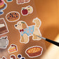 Daily Cute Stickers - for Journal Decoration