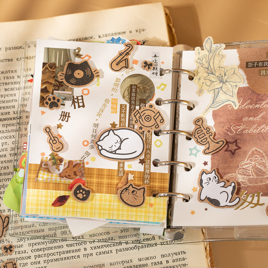 Adorably Cute Cat Stickers