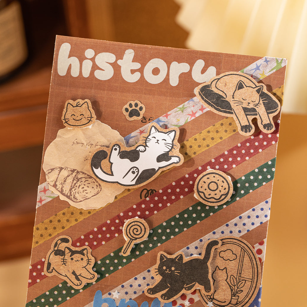 Adorably Cute Cat Stickers