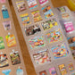 Convenience Store Series Retro PET Die-Cut Tape