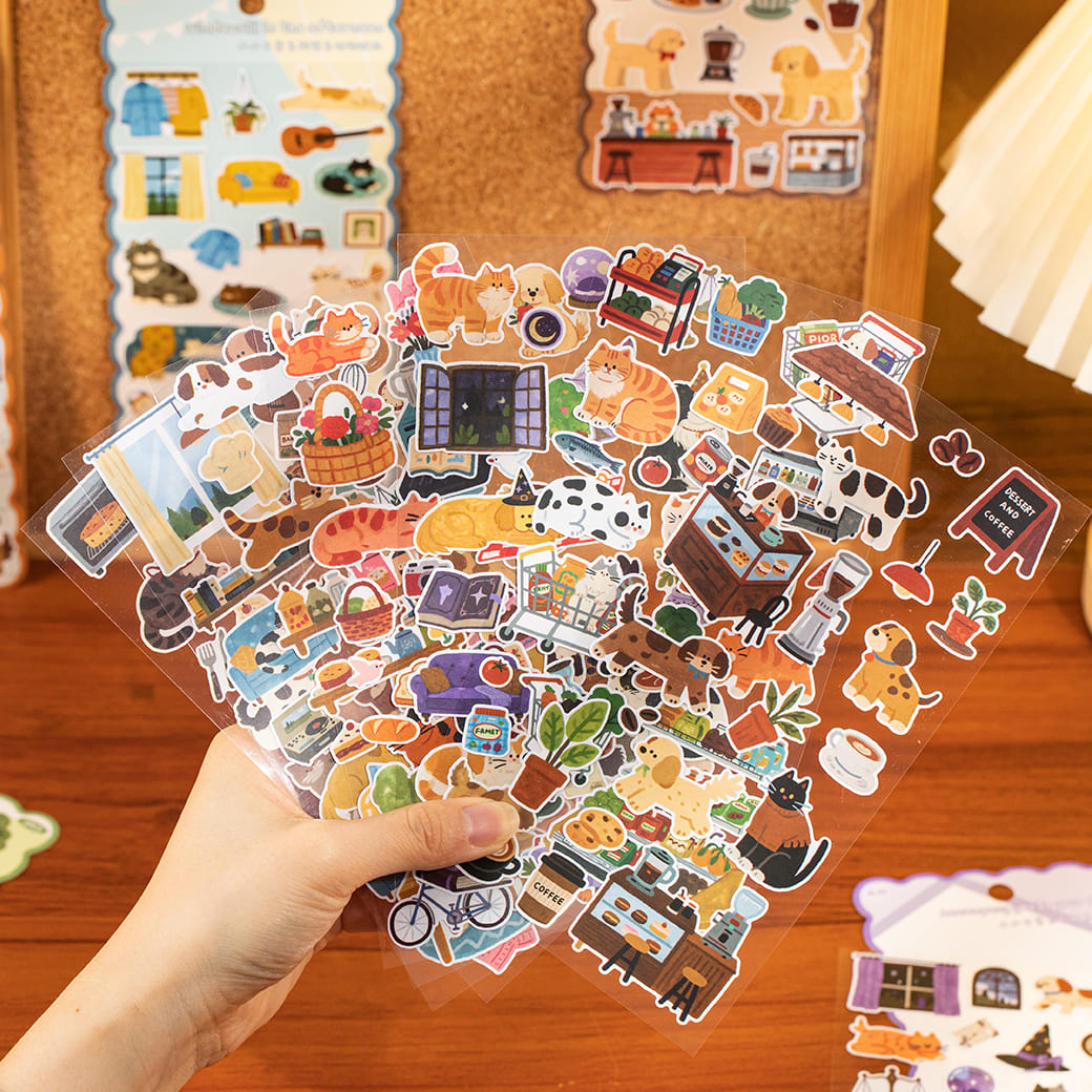 Daily Cute Stickers - for Journal Decoration