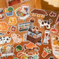 Daily Cute Stickers - for Journal Decoration