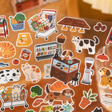 Daily Cute Stickers - for Journal Decoration