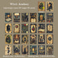50PCS Witch Theme Scrapbook Paper