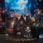 50PCS Witch Theme Scrapbook Paper