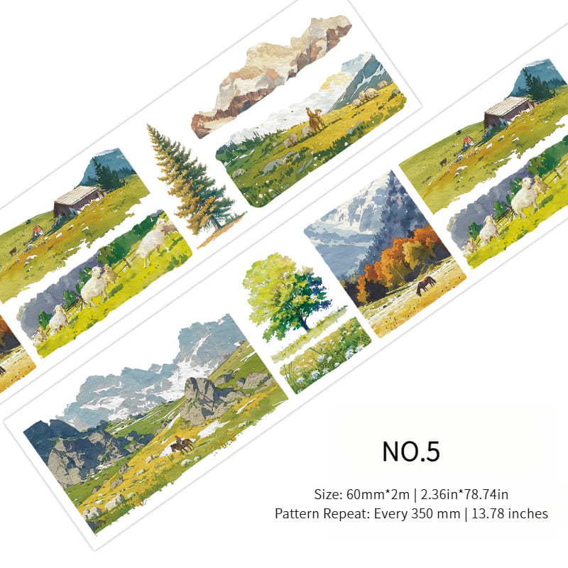 Nature’s Bliss Washi Tape