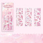 Glass Fragments PET Stickers