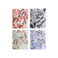 Flower And Character Sticker Pack