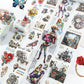 4PCS Punk Series PET/Washi Tape Set