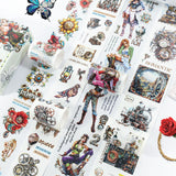 4PCS Punk Series PET/Washi Tape Set