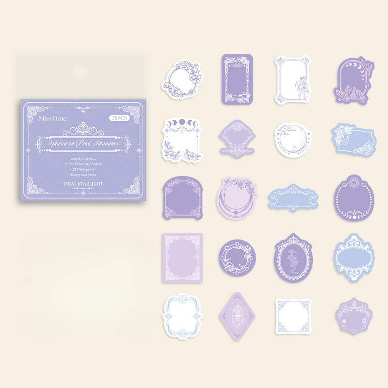 Vintage Irregular-Shaped Sticky Note