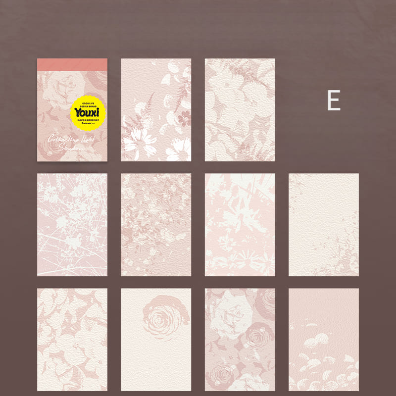 Light and Shadow Series Scrapbook Paper