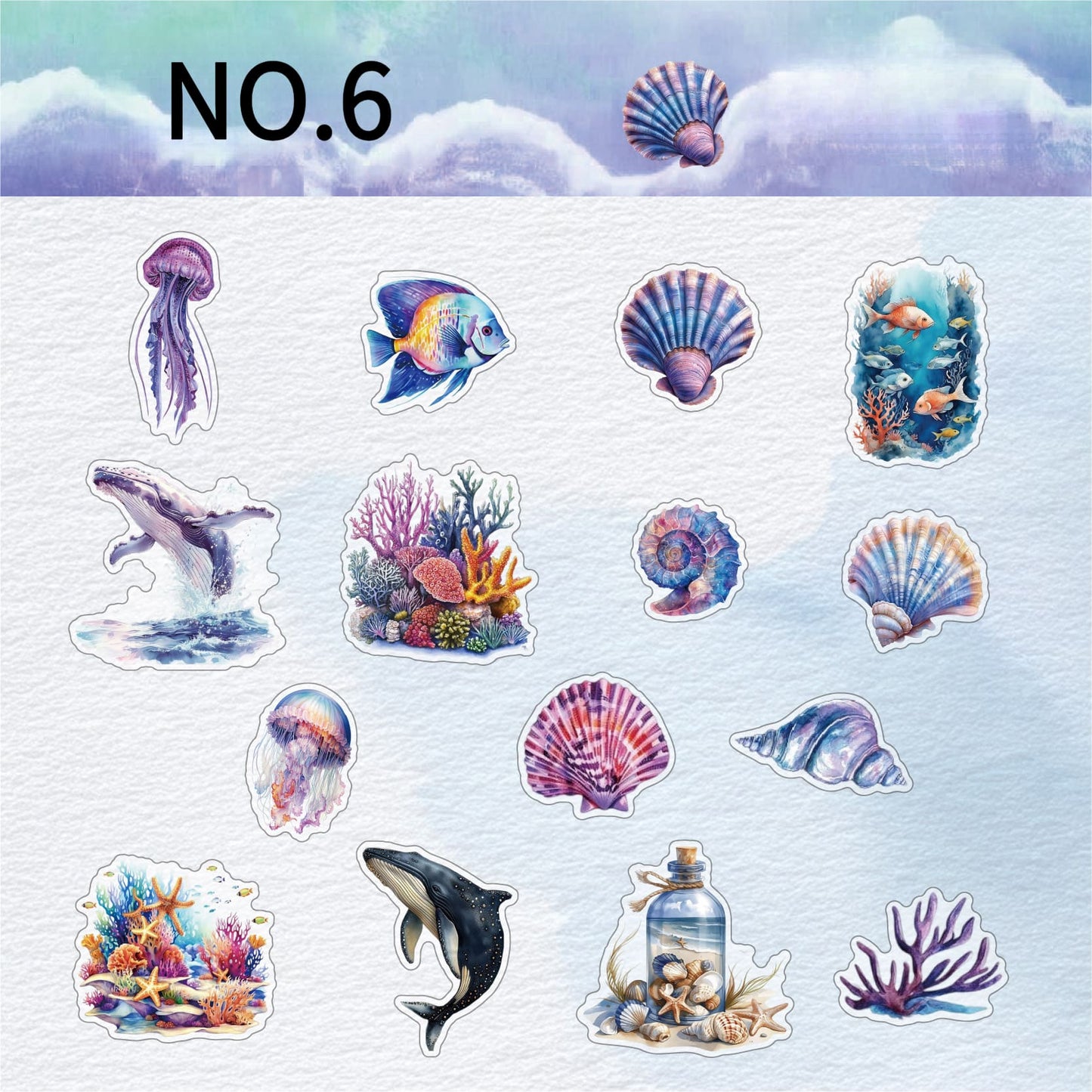 Underwater World Stickers