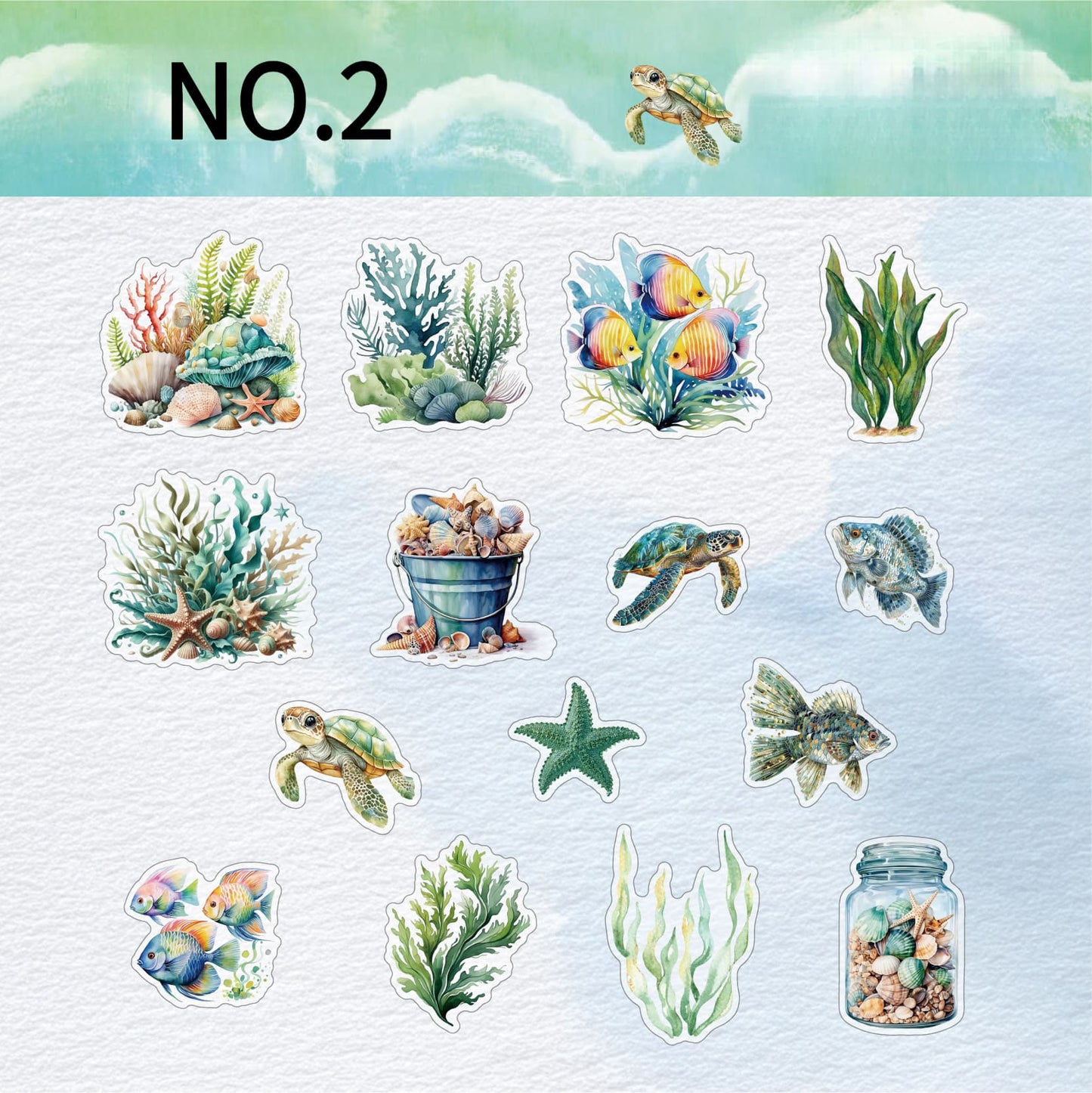 Underwater World Stickers
