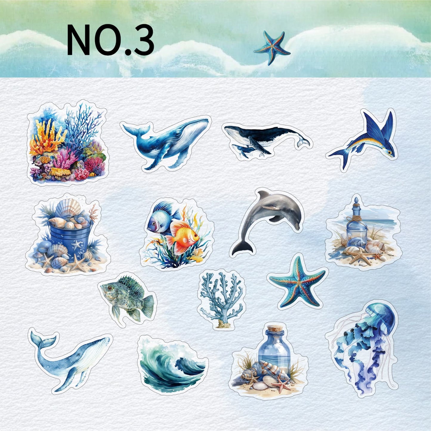Underwater World Stickers