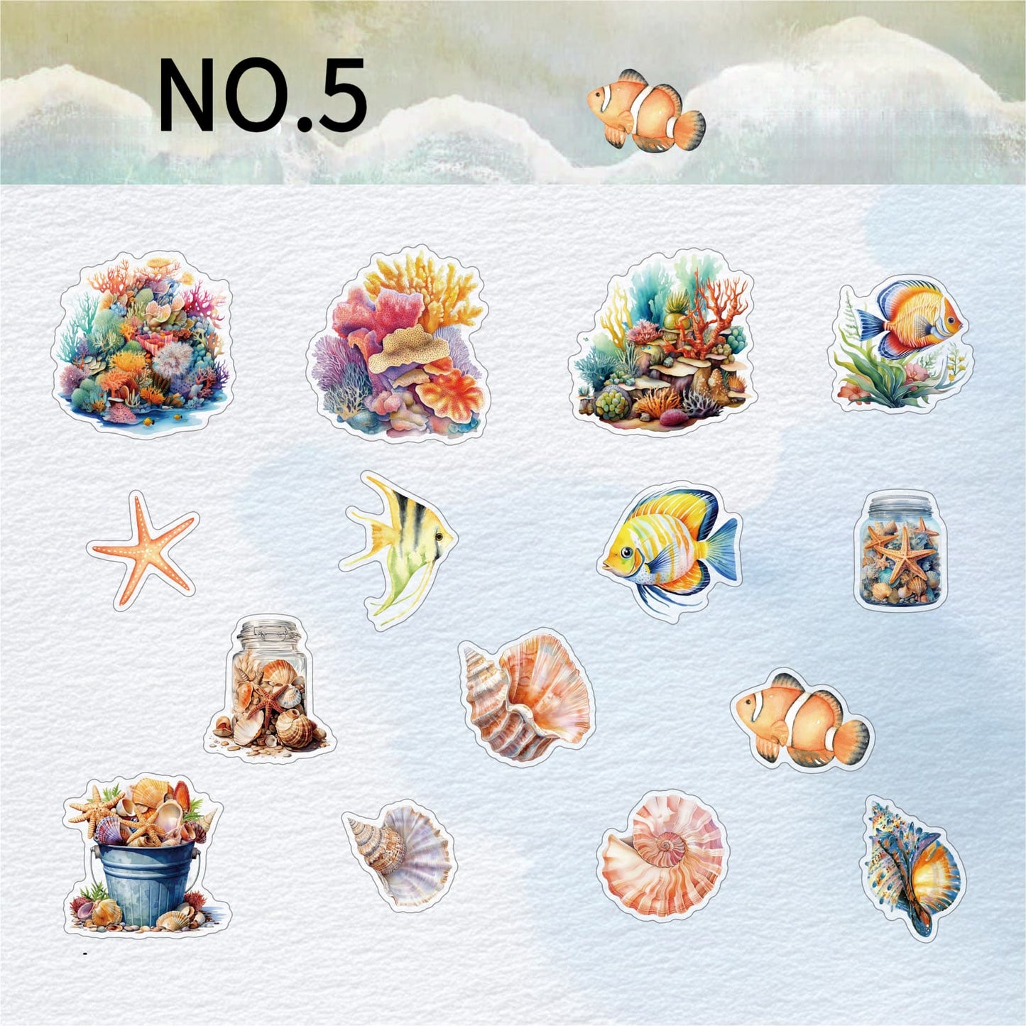 Underwater World Stickers